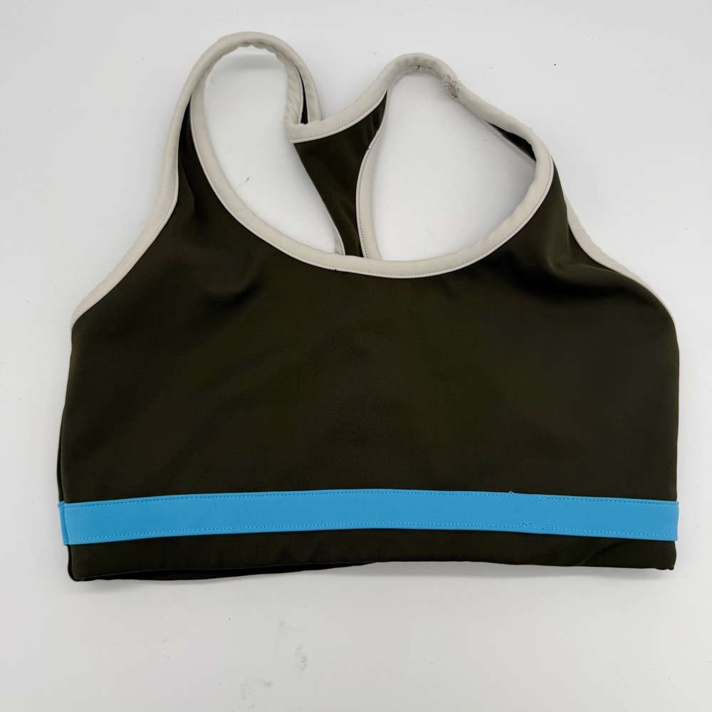 Splits59‎ Womens Racerback Sports Bra Green Blue Grey Size Small S59 Yoga Gym